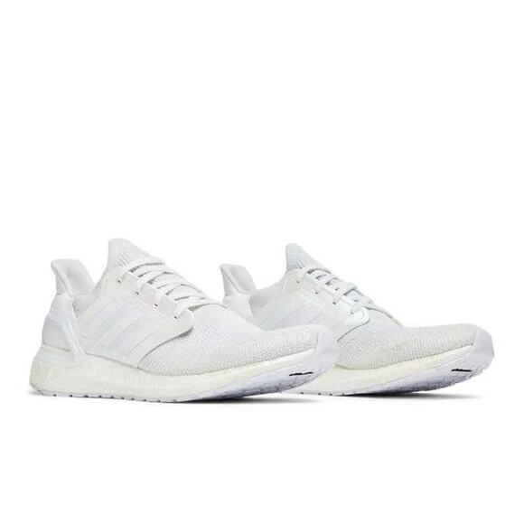 adidas UltraBoost 20 \'White Iridescent\' FW8721 Men\'s Shoes, Size 8 main image 4